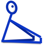 Dandasana Padangustasana